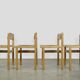 Vintage “Trybo” dining chairs by EDVIN HELSETH, Norway 1960s