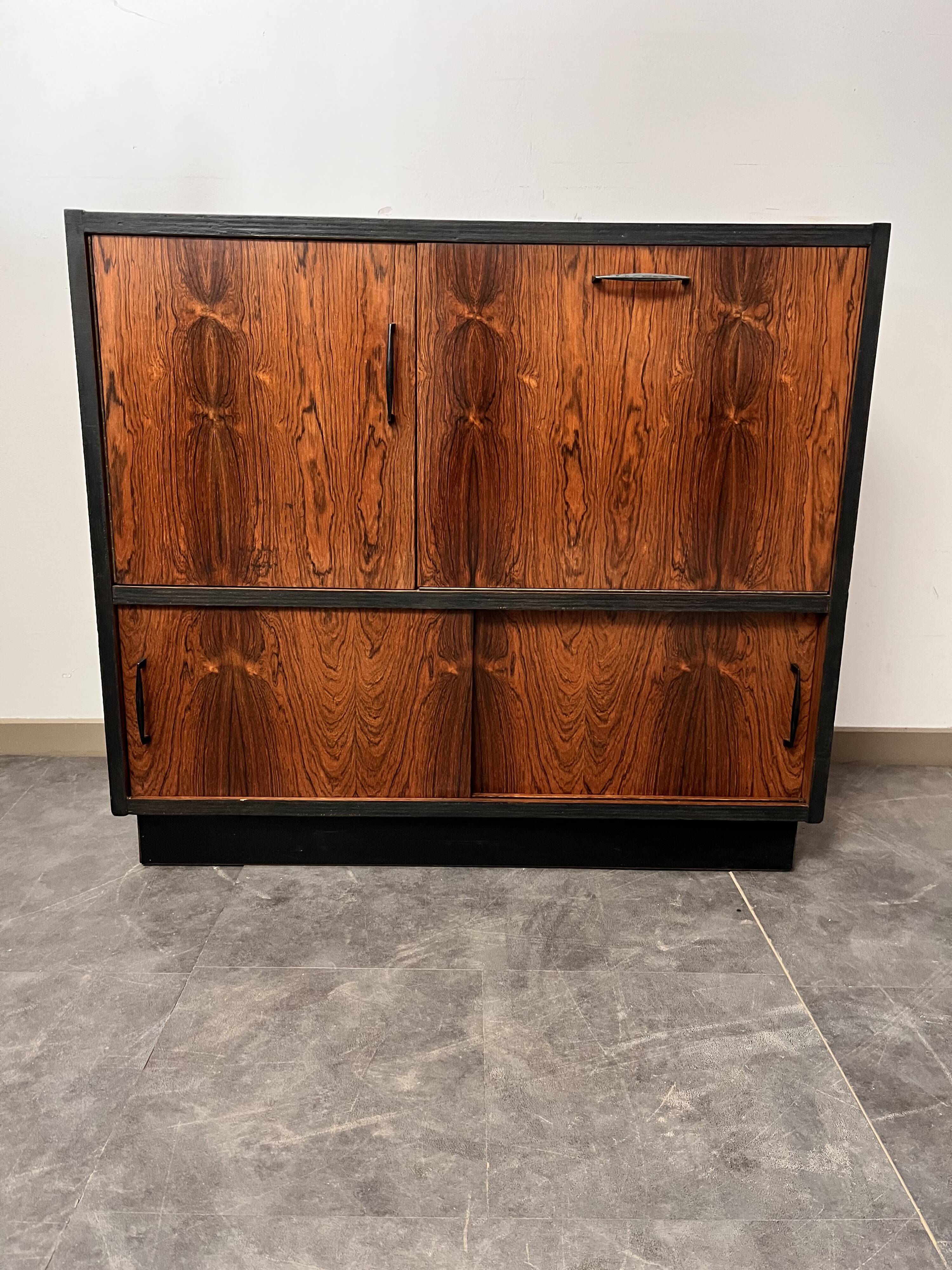 Vintage rosewood bar 1960