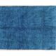 Moroccan blue rug with orange, black, gray, brown square 250cmx150cm