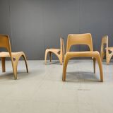 German dining set by Preben Fabricius for Interplast, 1970s