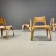 German dining set by Preben Fabricius for Interplast, 1970s