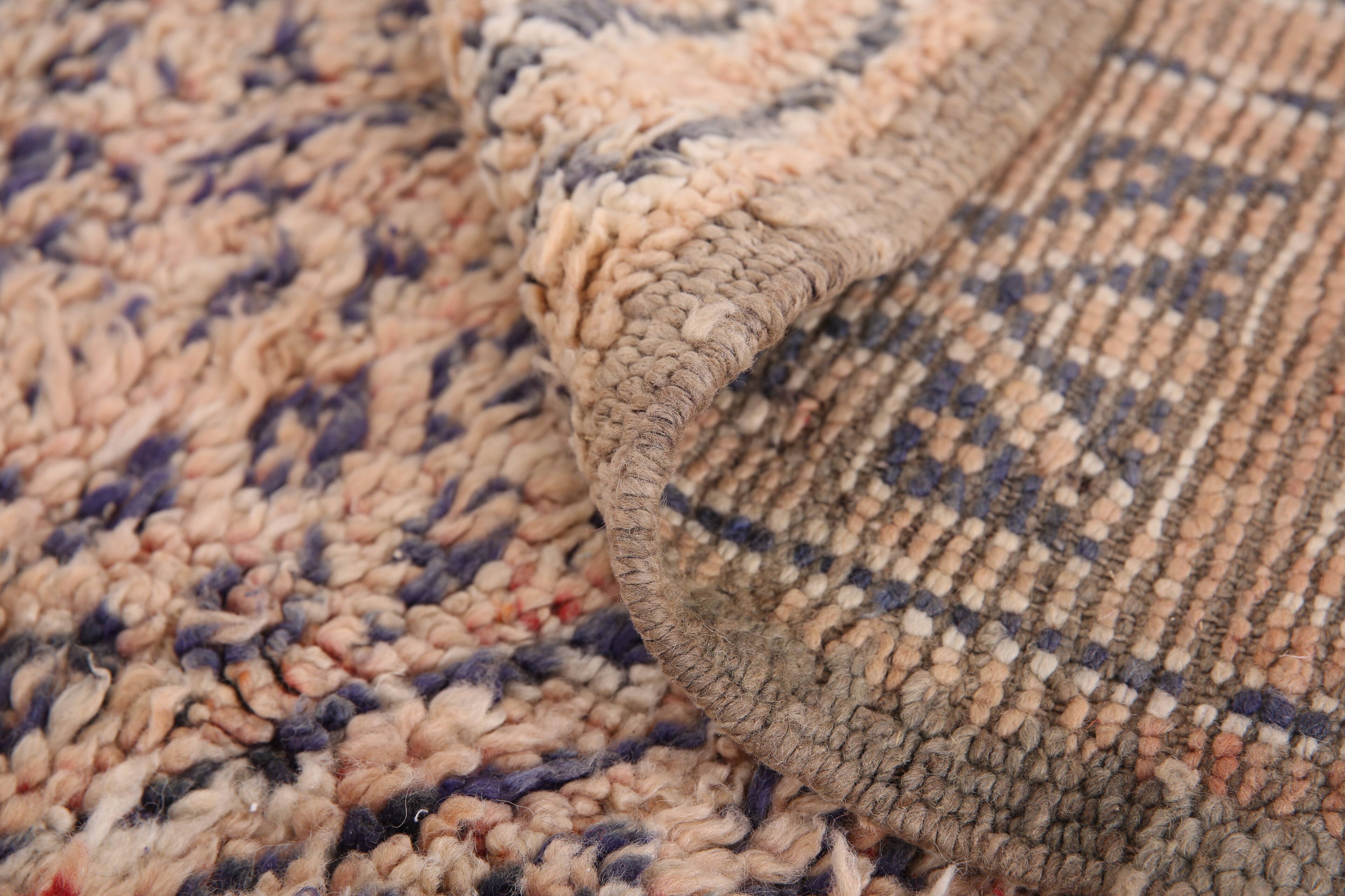 Vintage Beni Mguild Rug 196 CM X 383 CM - tapis marocain berbere - moroccan rug