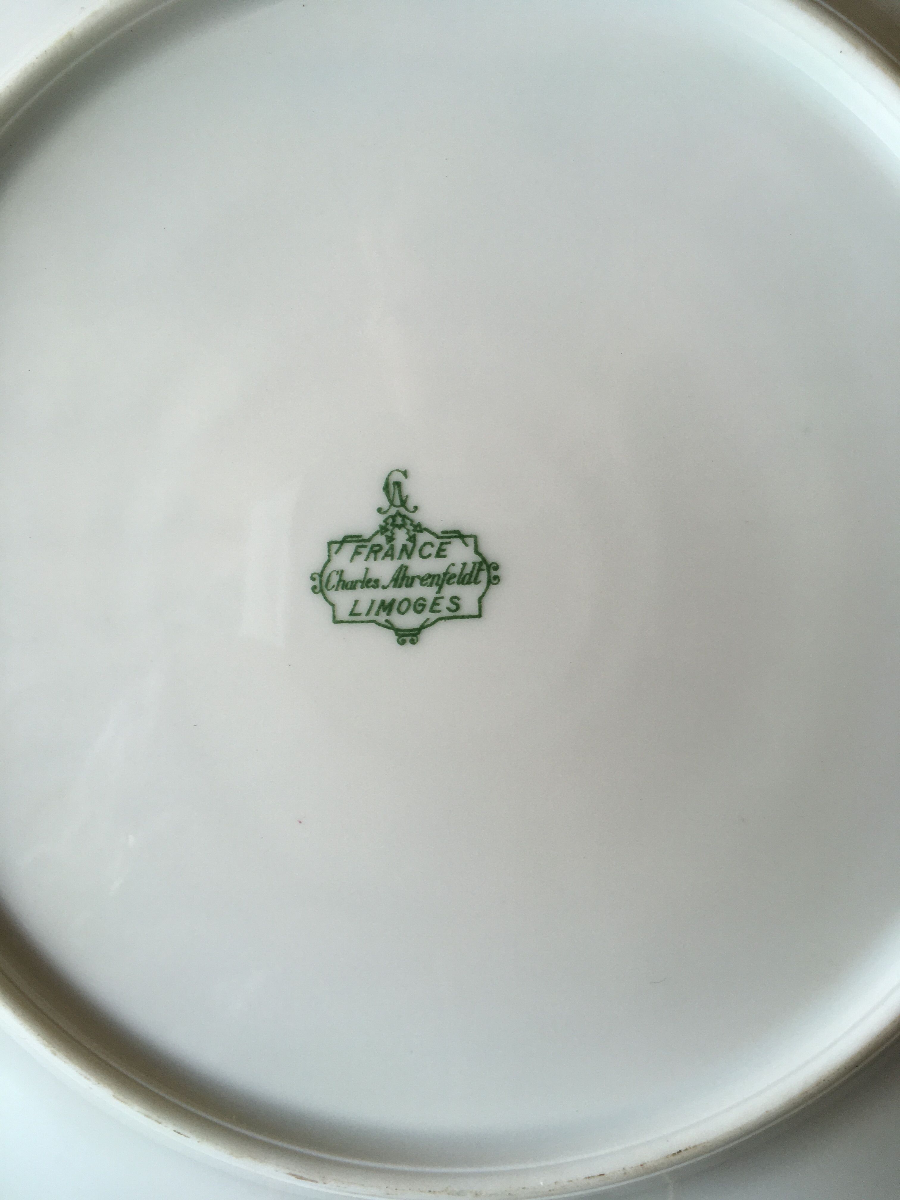 Arhrenfeldt porcelain pie dish