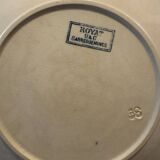 6 antique plates Royat – Sarreguemines