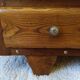 Art Deco chest of drawers, marble top