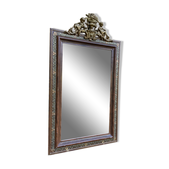 Napoleon III mirror with pediment