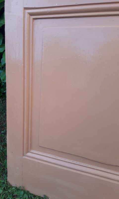 Communication door 199,2x82,8cm old molded