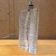 Vintage crystal lamp foot signed daum france - 70s