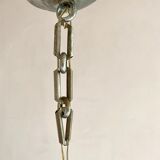 Vintage stained glass style pendant lamp