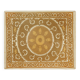 Hand-knotted rug, vintage Turkish rug 113x134 cm