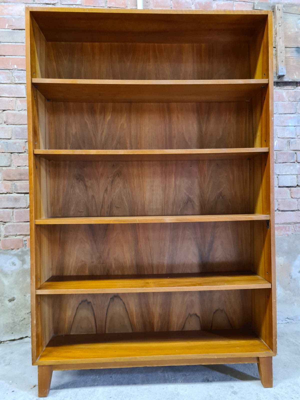 Vintage bookcase foot compass