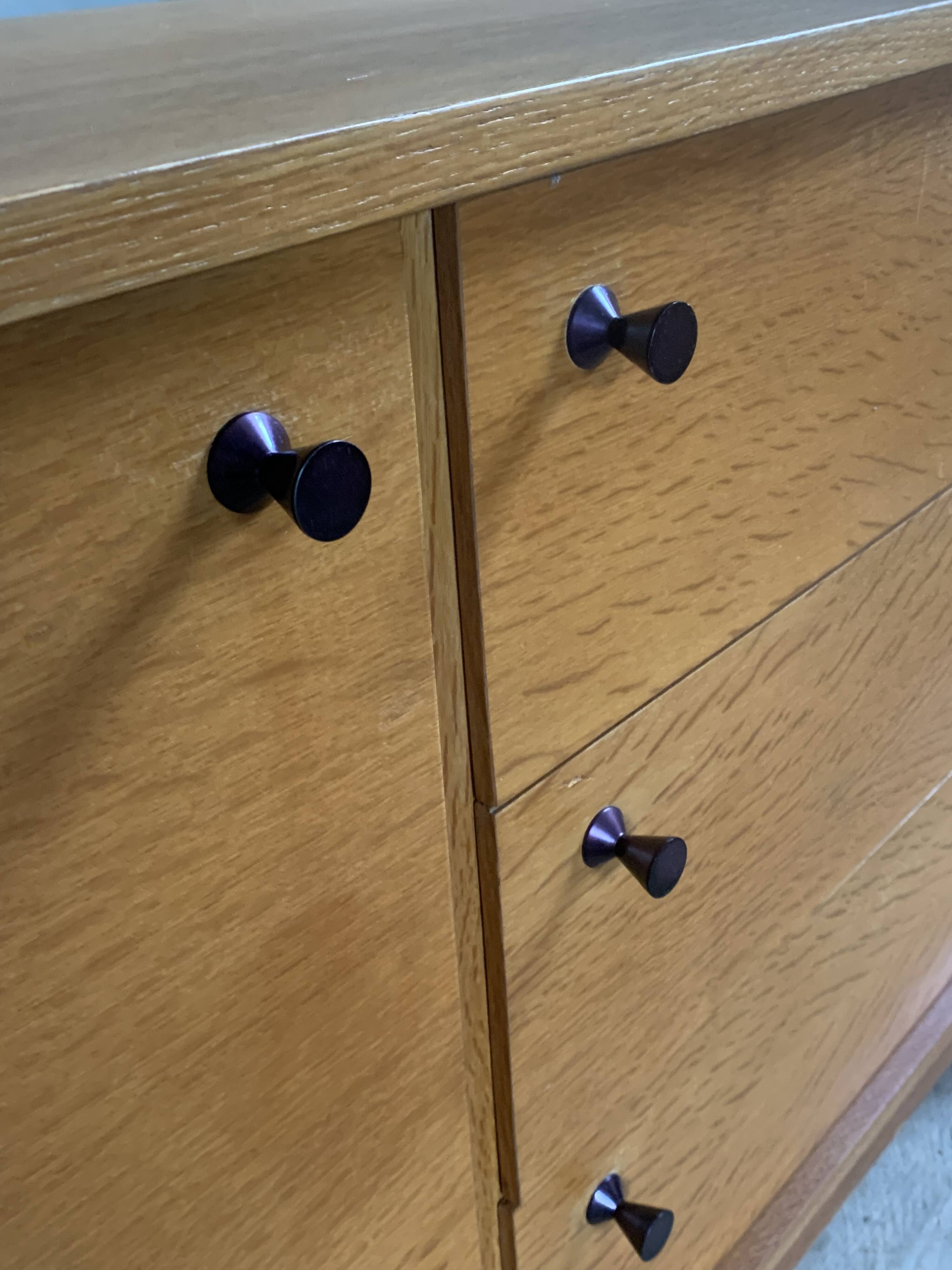 Vintage oak sideboard