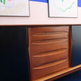 Danish row with sliding doors from the 60s