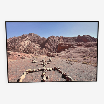 Wall photography. Morocco, High Atlas February 2024