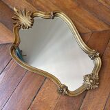 Baroque style gold mirror