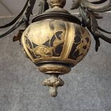 antique chandelier from the time of Napoleon III, dating from the second half of the 19th century