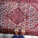 Antique Persian Hamadan rug 104cm x 171cm 1920s