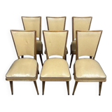 Set of 6 vintage chairs from the 1970s