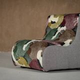 Italian modular sofa (1970) in Freedom Flight velvet – 3-piece