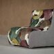 Italian modular sofa (1970) in Freedom Flight velvet – 3-piece
