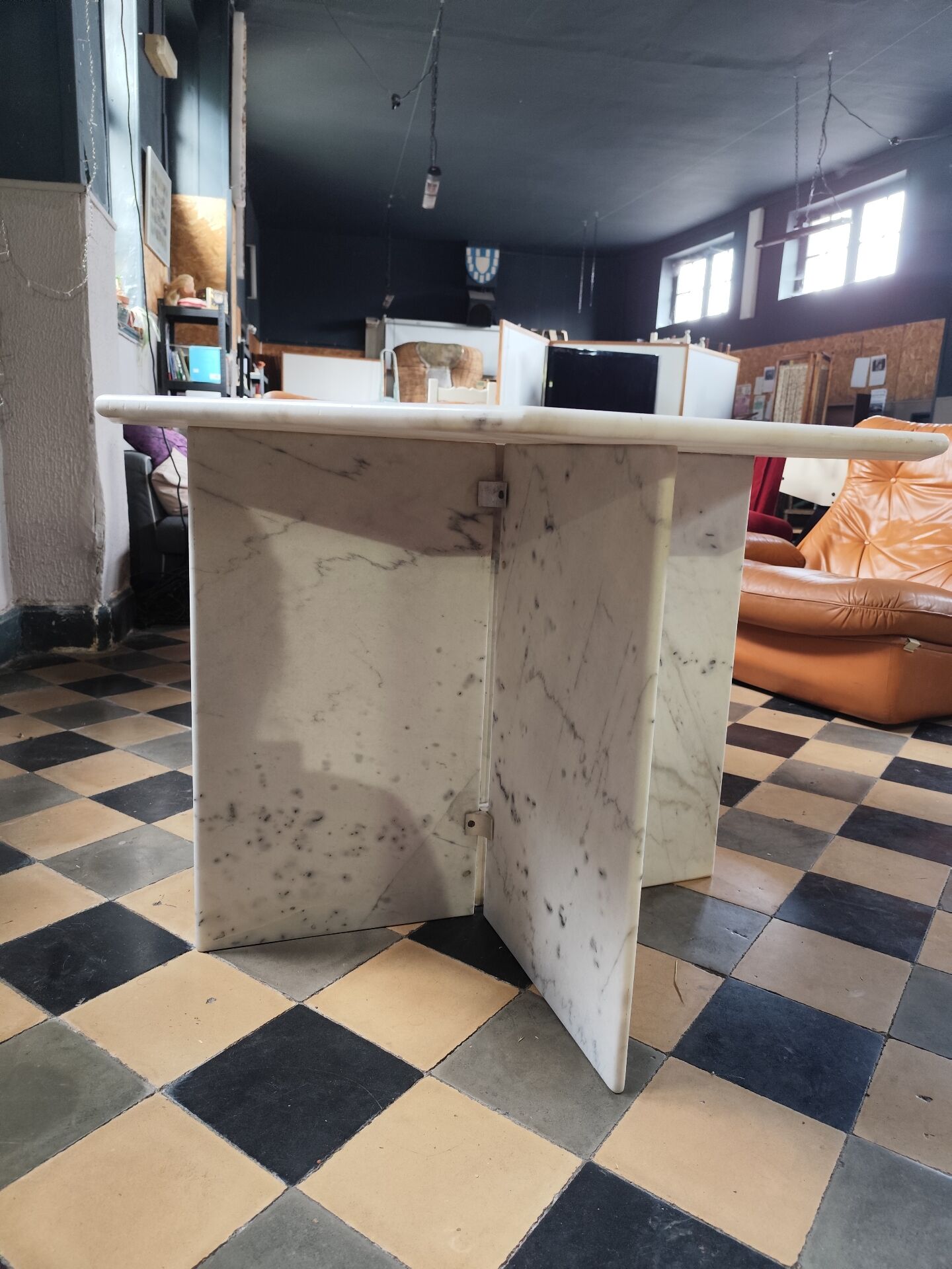Marble table