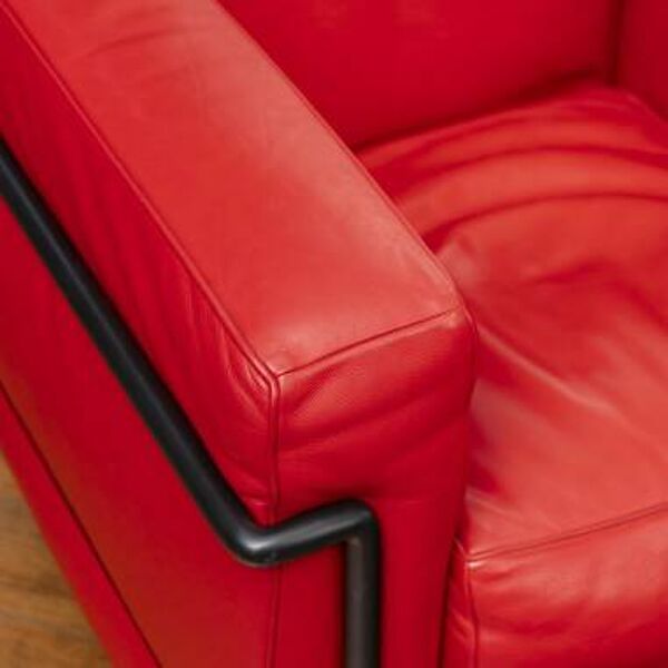 LC2, fauteuil — Le Corbusier, Pierre Jeanneret & Charlotte Perriand, créati
