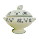 Soupière en porcelaine/faïence d’onnaing décor barbeau