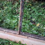 Industrial arched metal windows L73xH110 19th century glass roof