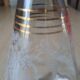 Vintage glass carafe