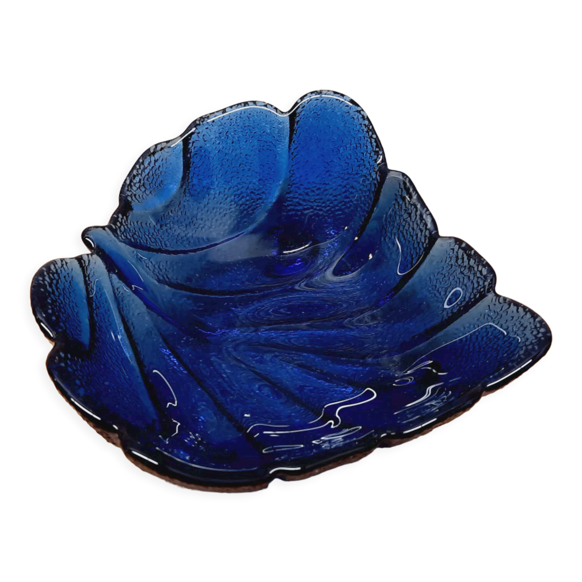 Vide poche bleu cobalt