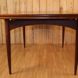 Scandinavian extendable teak table