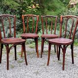 4 chairs bistrot type n°56 years 30