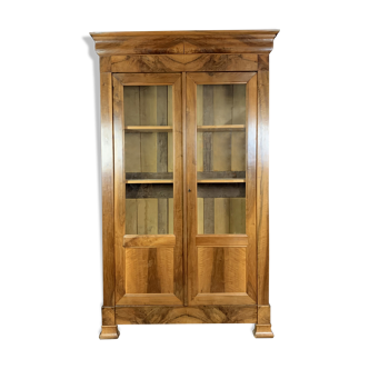 Library era Louis Philippe in walnut
