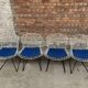 4 chaises 420 par Harry Bertoia pour Knoll International, 1960