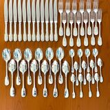 Christofle, Cluny 48-piece cutlery set, excellent condition