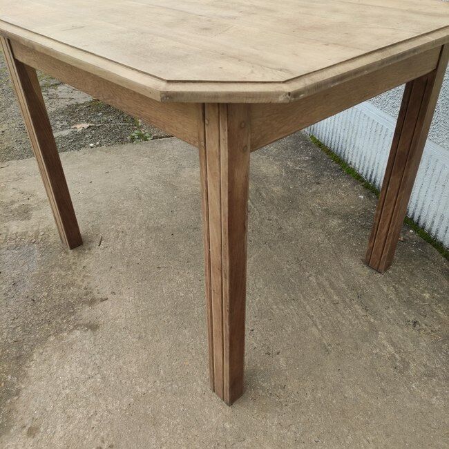 Art Deco oak table