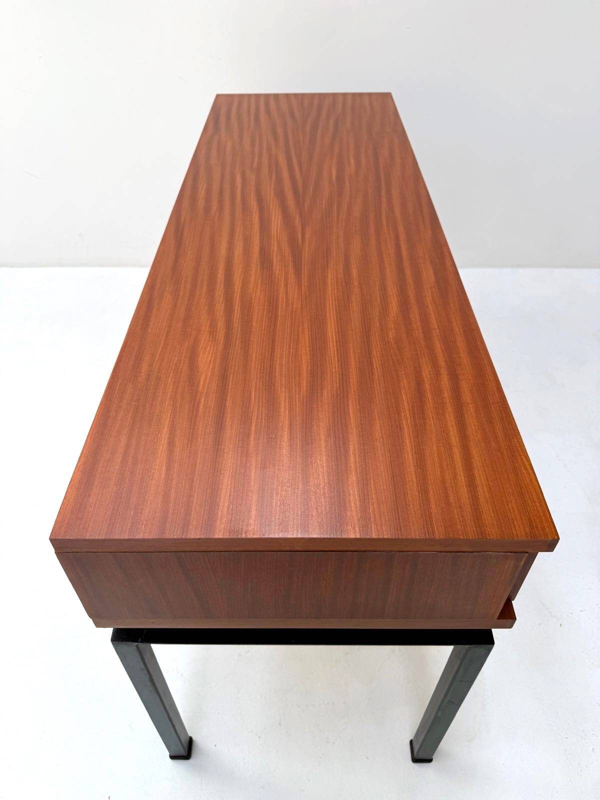 Vintage console by Marcel Gascoin for Alvéole, 1950s/1960s