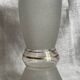Granulated glass vase