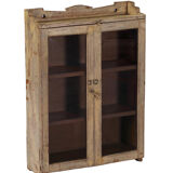 Antique white indian showcase