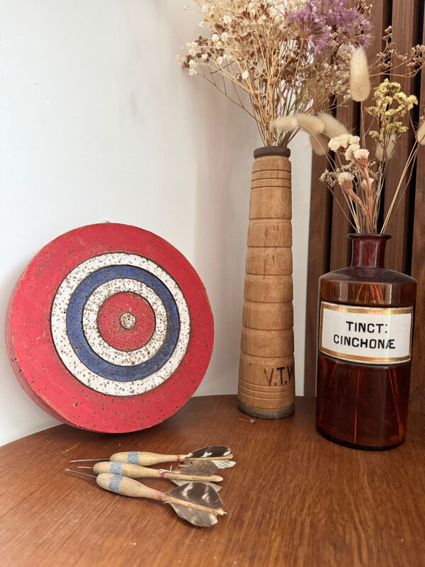 Jeu de fléchettes vintage