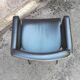 Black office chair in imitation leather