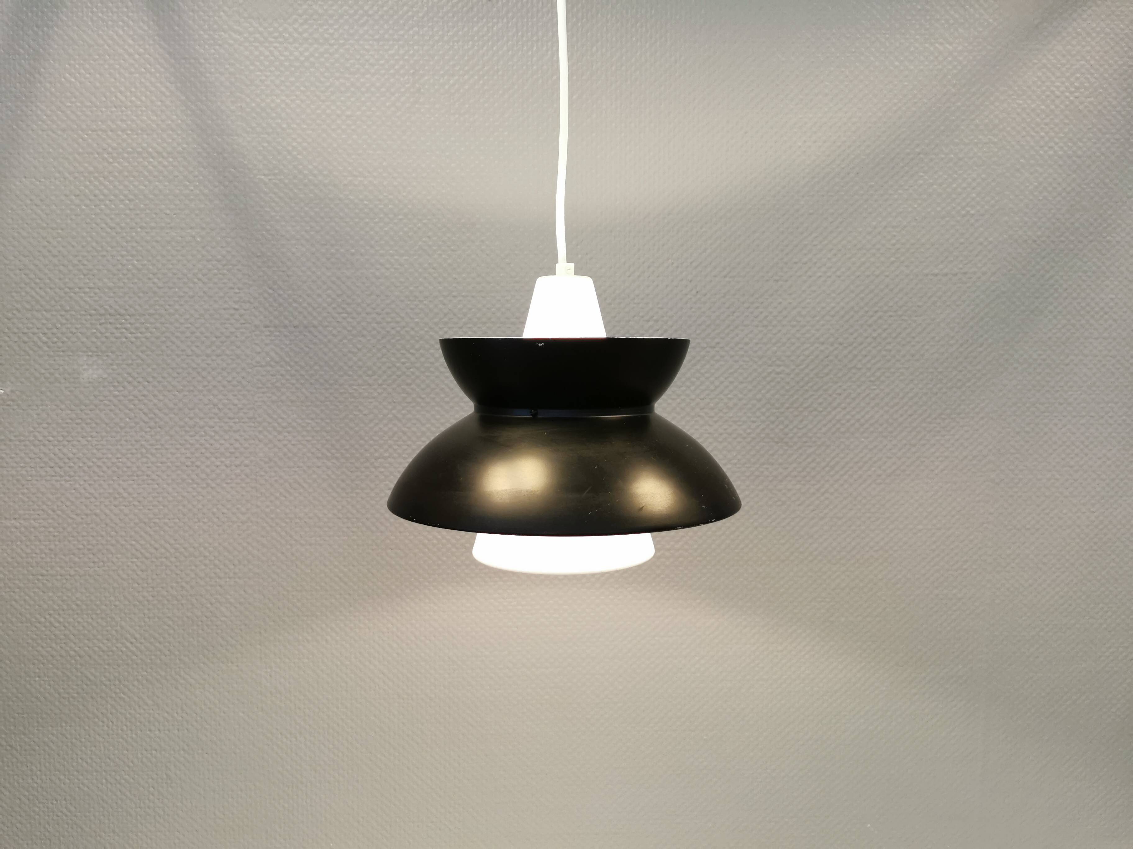 Navy hanging lamp, by Utzon for louis poulsen denmark 1960s