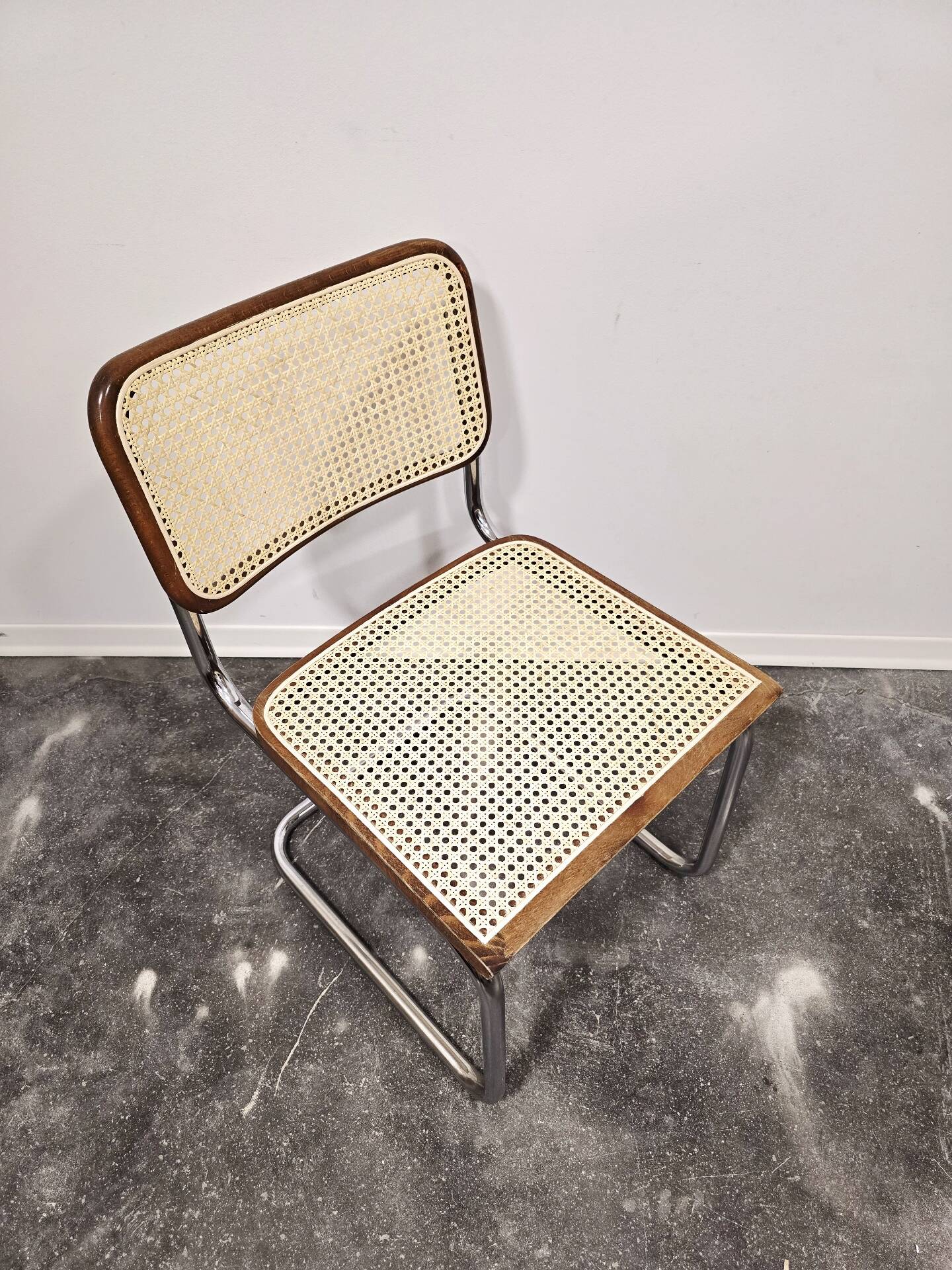 Chaise Cesca rénovée, années 90