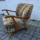 Jindrich Halabala lounge chair Up Závody 30s wood art deco