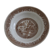 Orientalist hollow dish of Saint Amand, WiIllow model