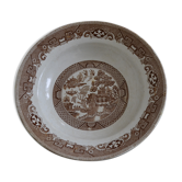 Orientalist hollow dish of Saint Amand, WiIllow model