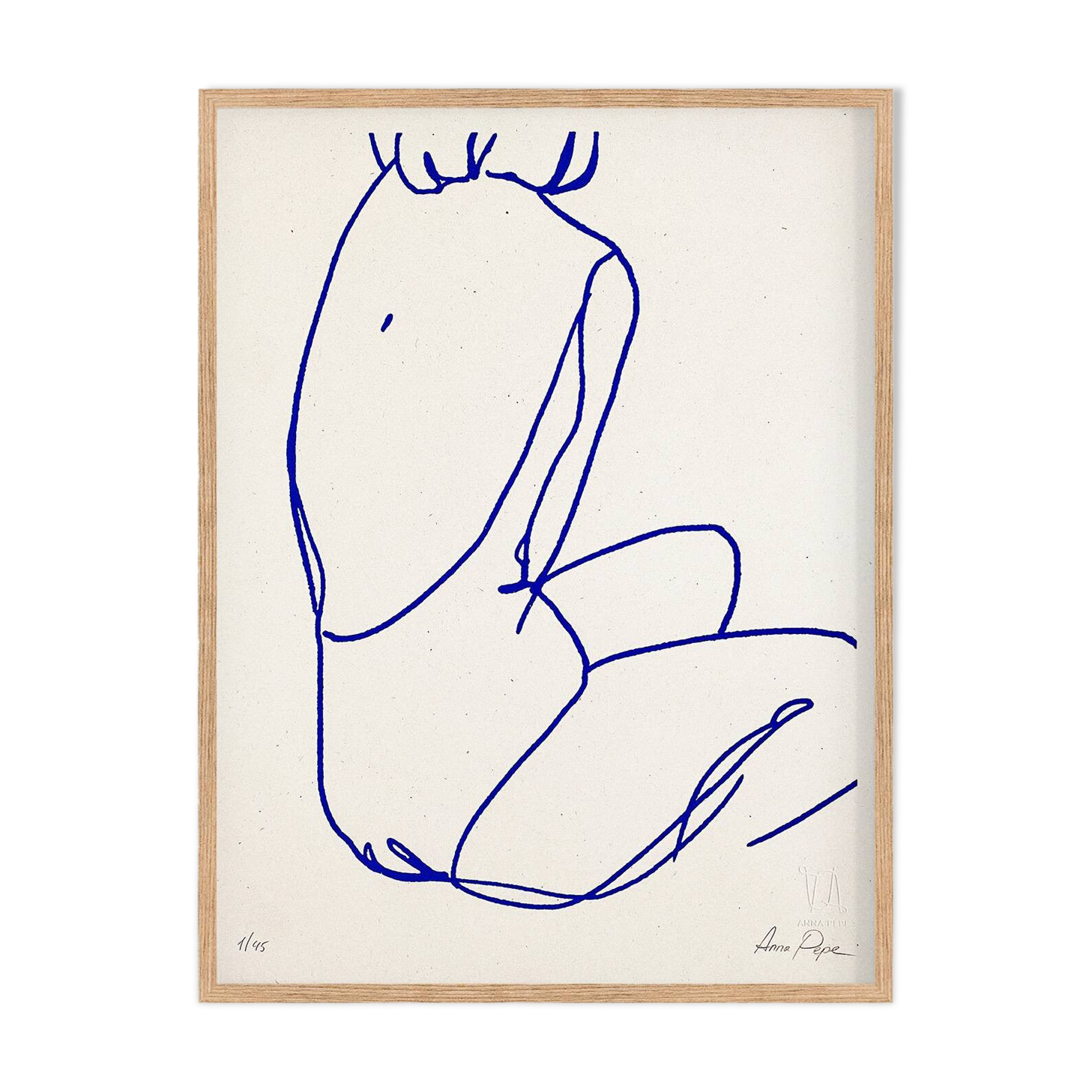 Female Silhouette, Limited Edition Screen Print