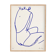 Silhouette féminine, sérigraphie en édition limitée