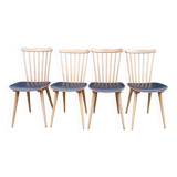 Set of 4 Baumann Sonate chairs
