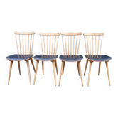 Set of 4 Baumann Sonate chairs